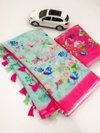 MG 213 Palin Linen Printed Daily Wear Sarees Wholesale Shop In Surat